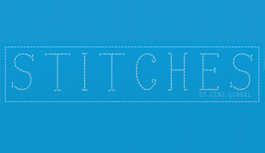 Line stitch fonts free download