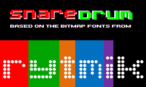 SnareDrum One NBP font