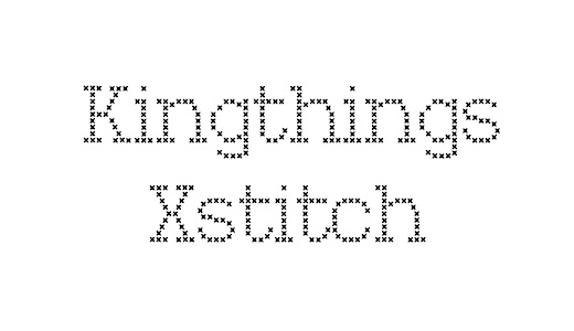 X stitch fonts free download