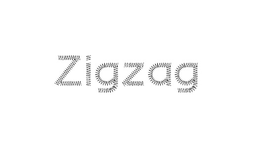 Zigzag stitch fonts free download