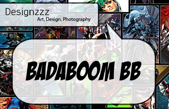 Badaboom BB font