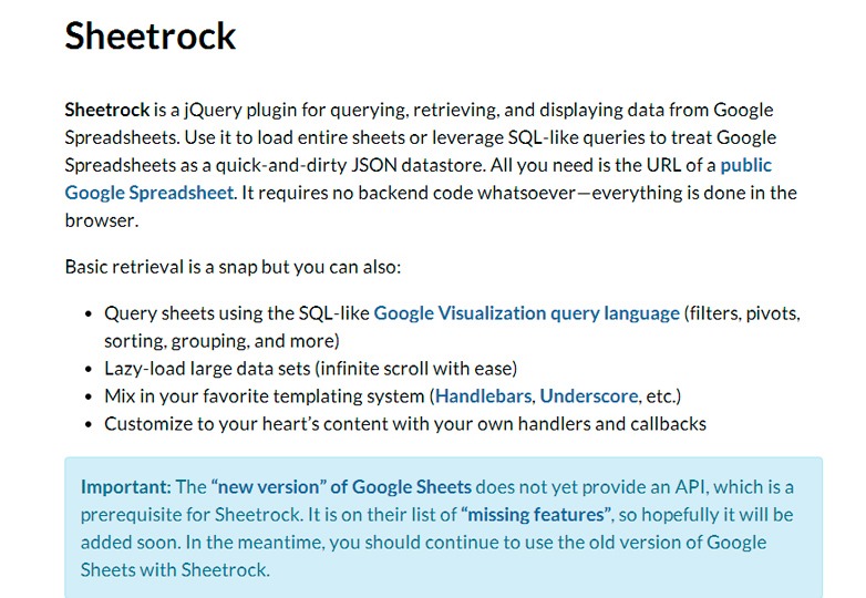 Sheetrock jquery plugin