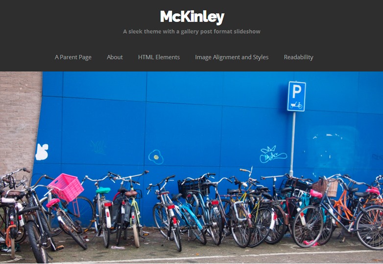 mckinle WP theme