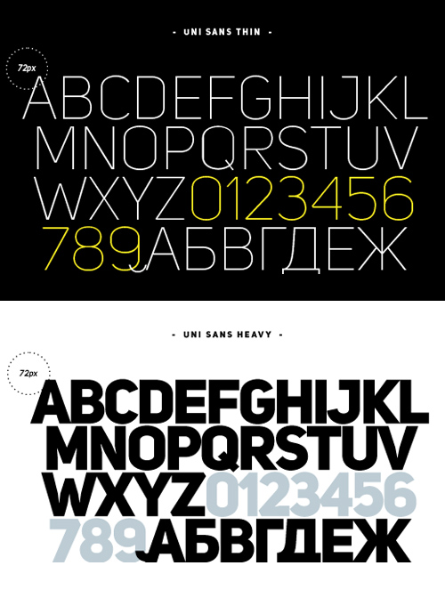 Uni Sans Free Font