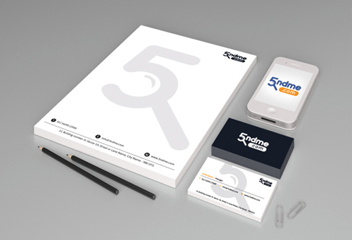 5ndme.com Branding letterhead