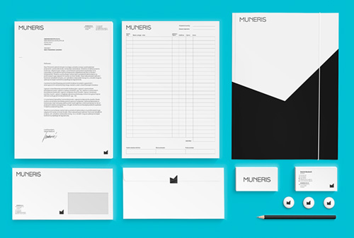 Muneris Branding letterhead