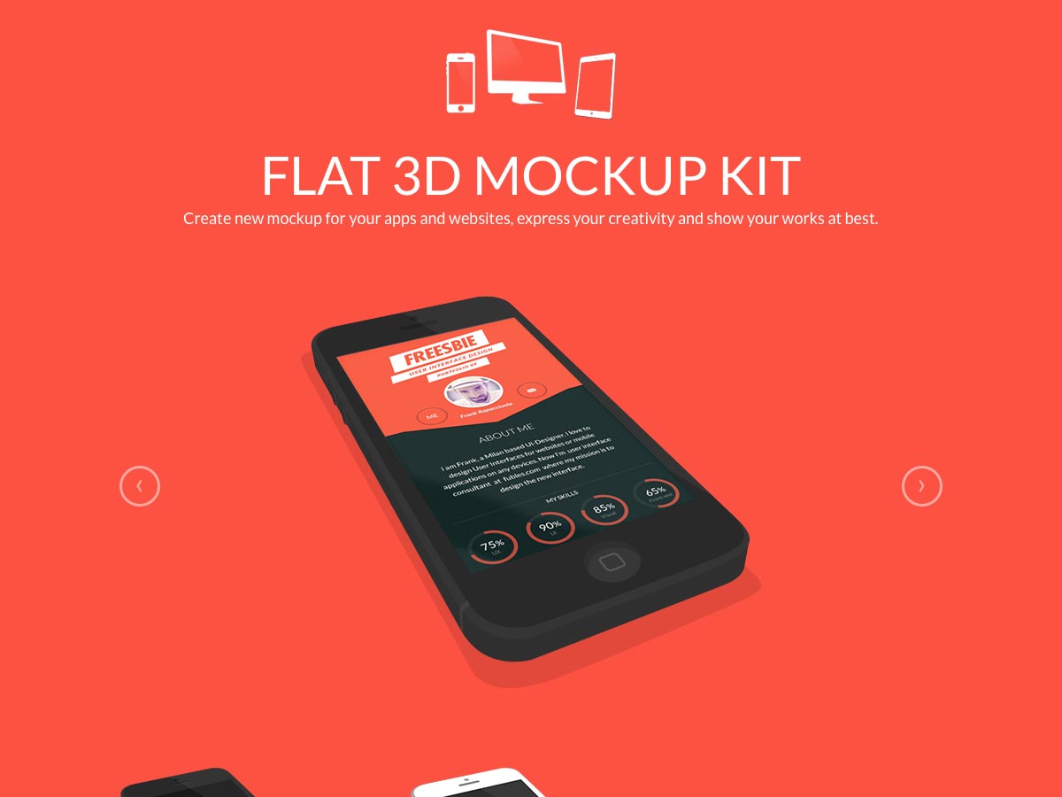 flat 3d