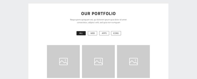 freebies designers web One Page Website Wireframes PSD