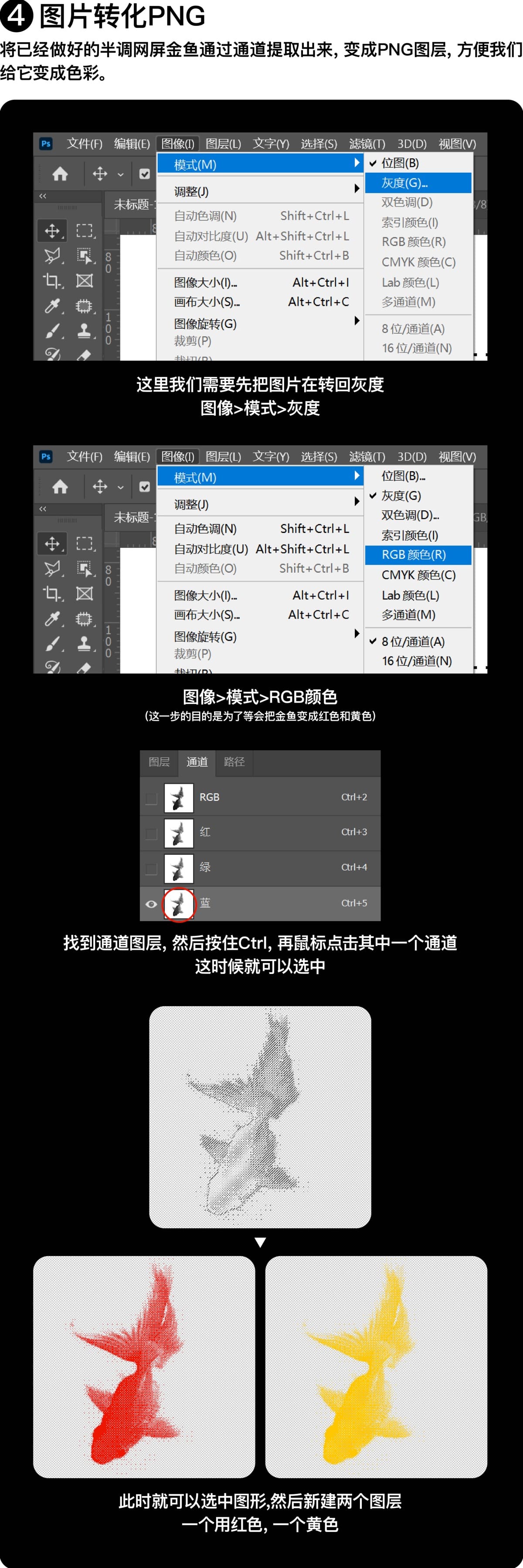 简单易学！超容易出效果的半调网屏海报技法