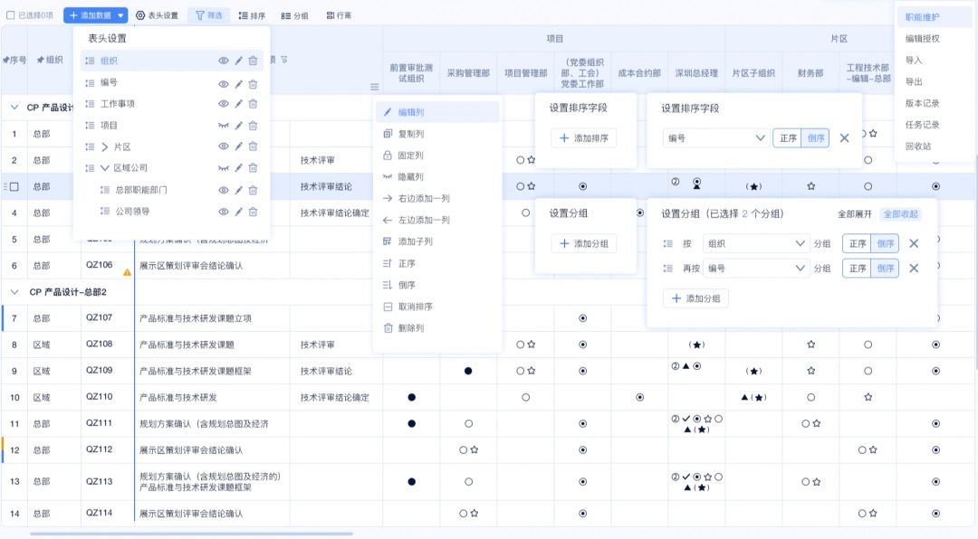 超多案例！B端系统的表格类型全面总结