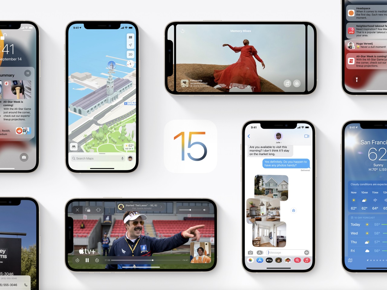 iOS 15 发布后，看看这3个值得关注的设计细节！