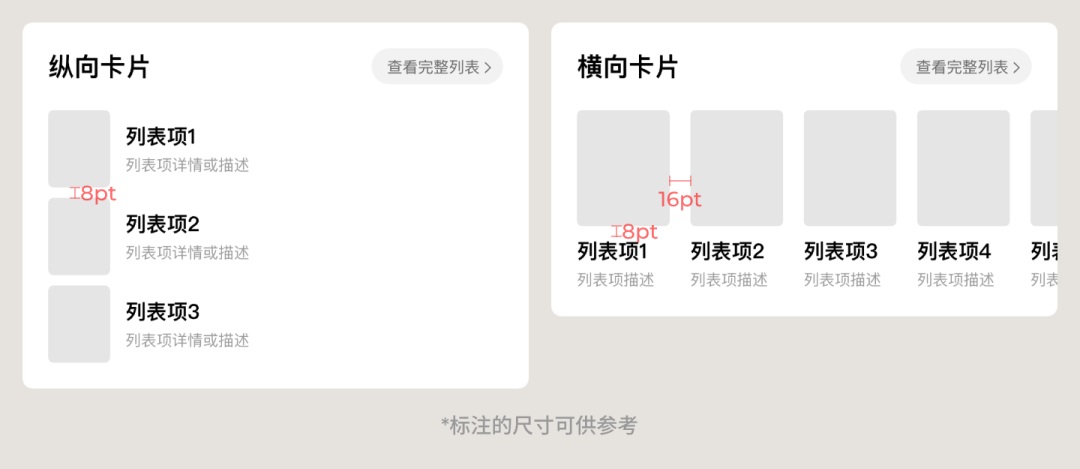 UI必看！详细分析列表卡片的设计方式