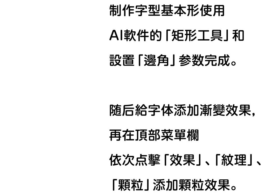 巧用笔刷，教你如何在AI里定制独家字体！