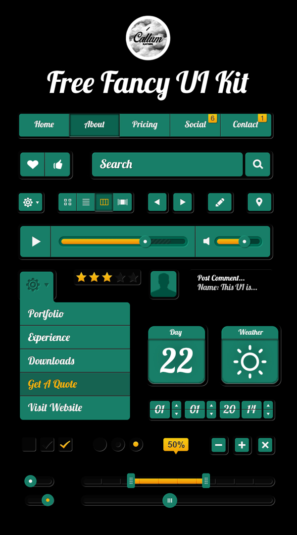 Free Fancy UI Kit