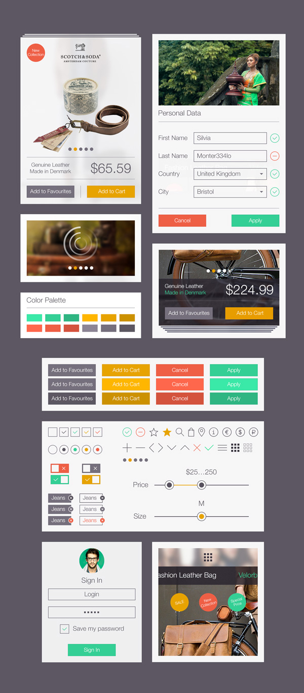 Online Store UI Kit