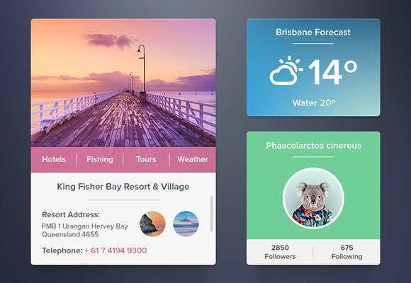 widgets-set-psd