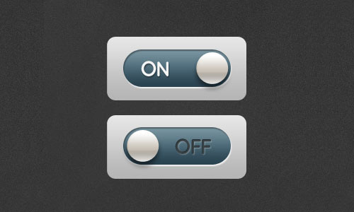 Free toggle buttons (retina display ready)