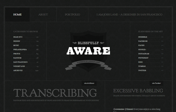 16-blissfully-aware-website-dark-themed