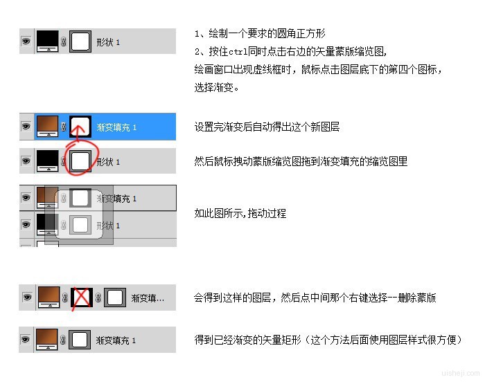 木质图标外框制作