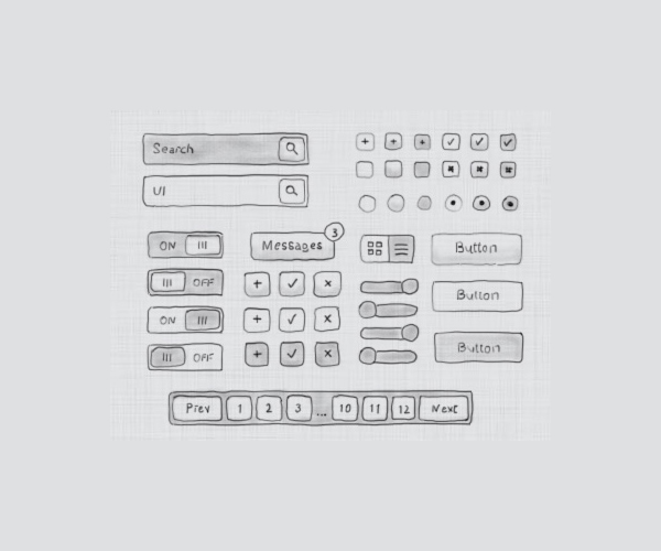 Hand Drawn UI Kit