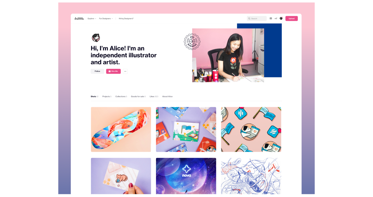 Dribbble 十年重磅改版背后，值得关注的7大亮点！