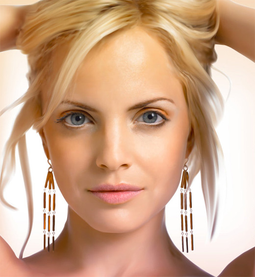 Mena suvari digital art painting celebrity