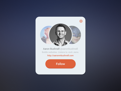 Find Friends PSD by Martin J.Berthelsen in 50 Fresh Freebies From Dribbble