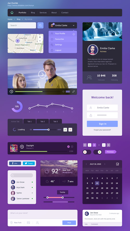 Flat UI Kit