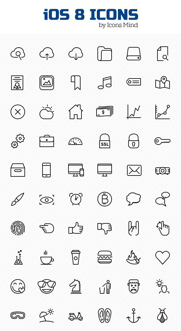 Free+iOS8+Icons+Set