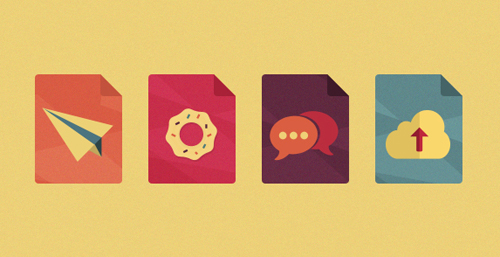 Freebie Flat Icons Free PSD File