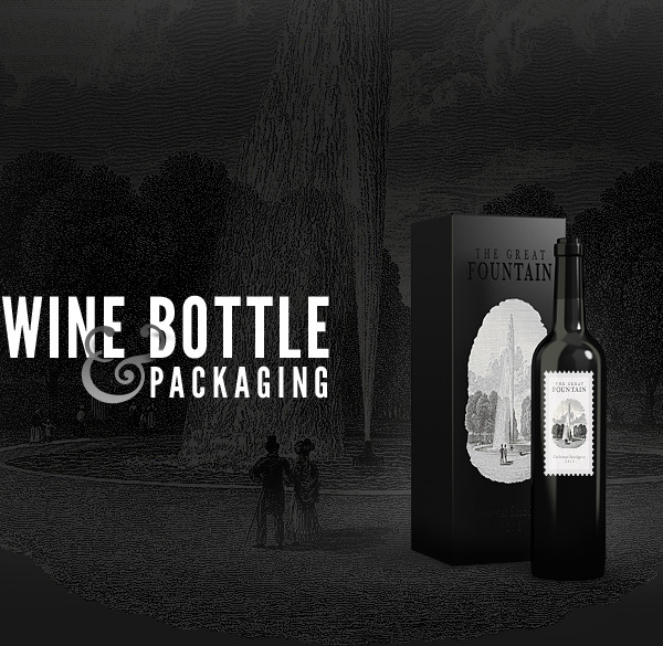 Free Wine Bottles Mockup by Dominik van Treel in 50 Fresh Freebies From Dribbble