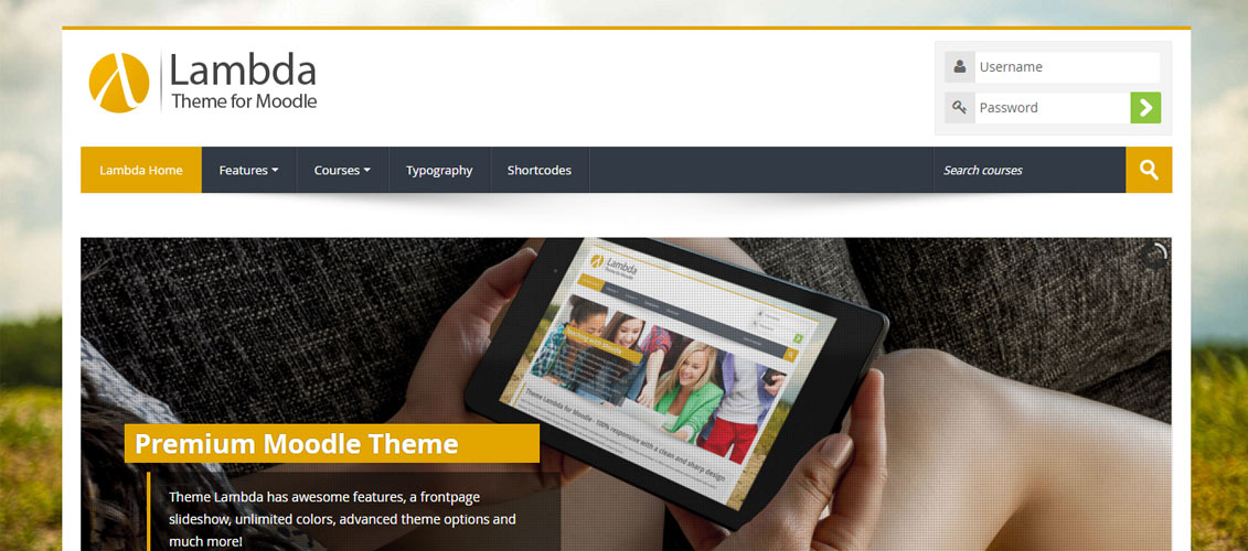 Lambda-Responsive-Moodle-Theme