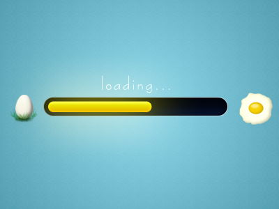 Progress bar by Jekaterina in 40 Progress Bar Designs for Inspiration