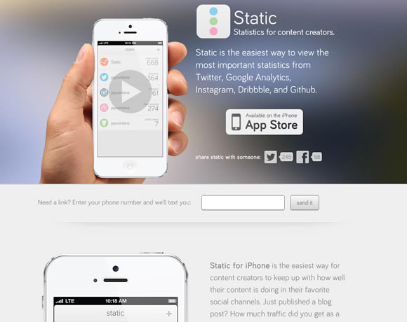 21 Beautiful iPhone App Websites