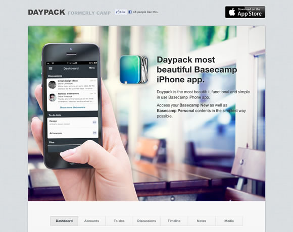 21 Beautiful iPhone App Websites