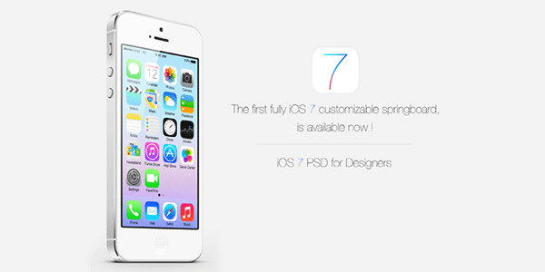 夏日清凉福利！iOS7免费设计资源汇总