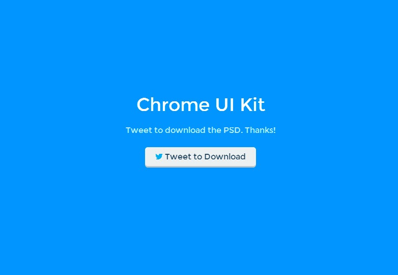 Chrome UI Kit