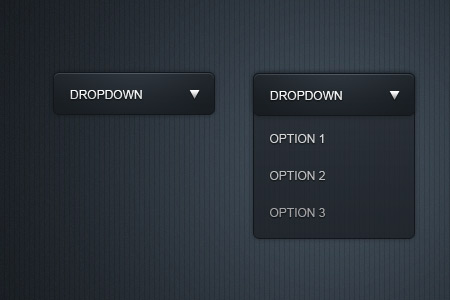 Beautiful Free Dropdown PSD Designs