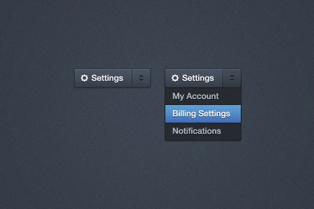 Beautiful Free Dropdown PSD Designs