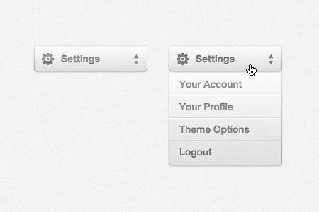 Beautiful Free Dropdown PSD Designs