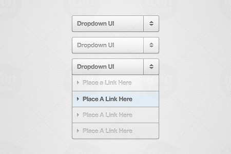 Beautiful Free Dropdown PSD Designs