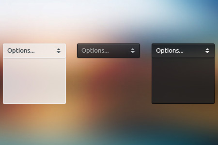 Beautiful Free Dropdown PSD Designs