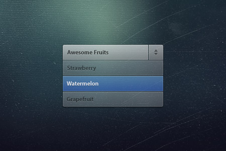 Beautiful Free Dropdown PSD Designs