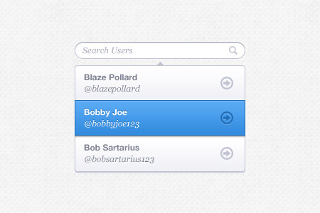 Beautiful Free Dropdown PSD Designs