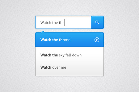 Beautiful Free Dropdown PSD Designs