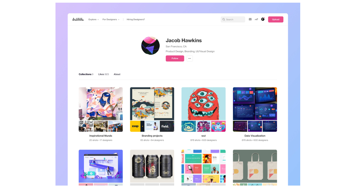 Dribbble 十年重磅改版背后，值得关注的7大亮点！