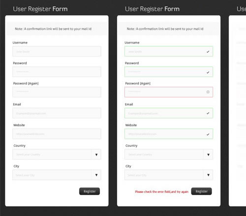 99个漂亮的注册和登录页面设计(附PSD)