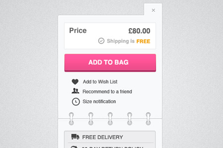 Beautiful Free Shopping cart PSD Designs