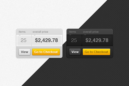 Beautiful Free Shopping cart PSD Designs