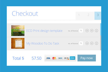 Beautiful Free Shopping cart PSD Designs